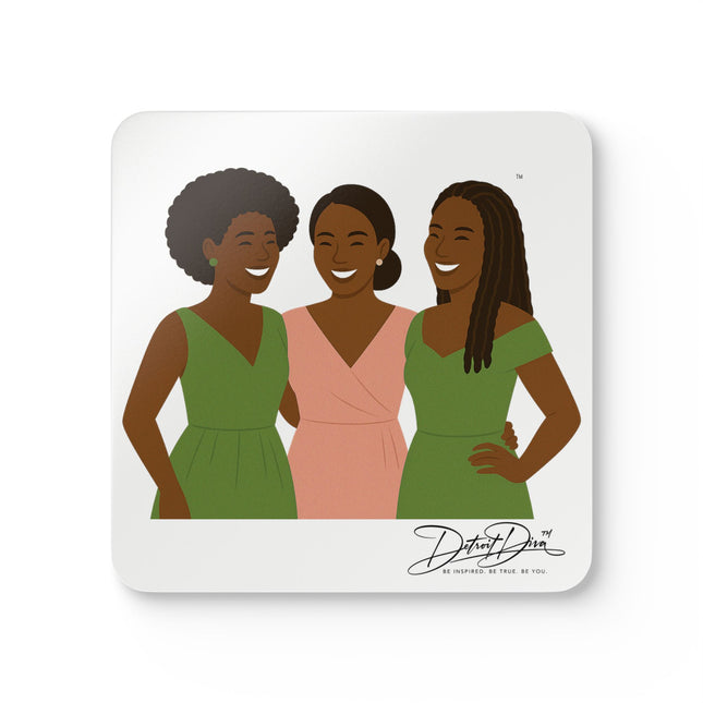 Sisters Cork Coasters