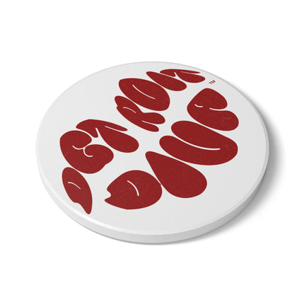 Detroit Kiss Ceramic Coaster