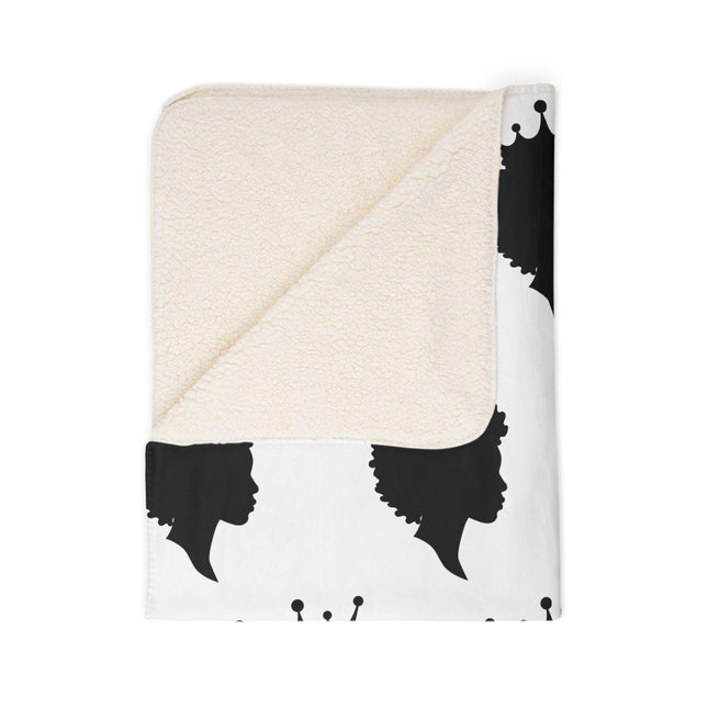 Diva Silhouettes Fleece Cozy Throw