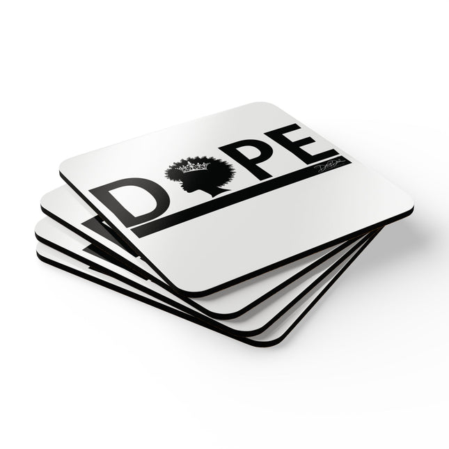 DOPE Cork Coasters