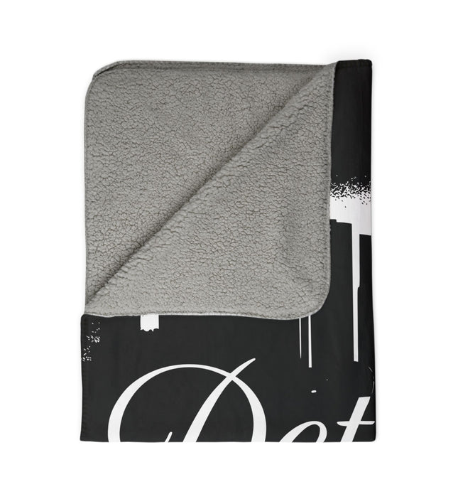 Detroit City Nights Cozy Throw