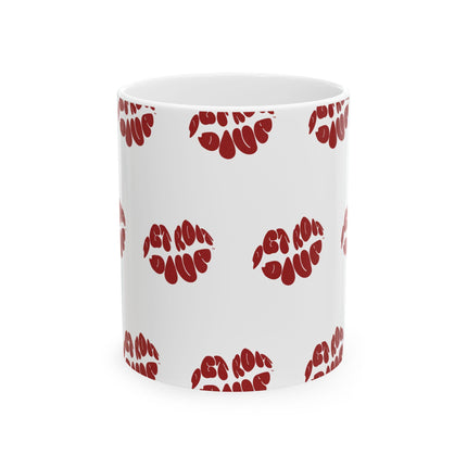 Detroit Kisses Coffee Cup
