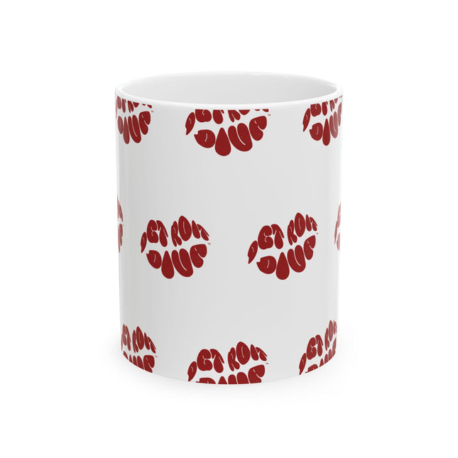 Detroit Kisses Coffee Cup