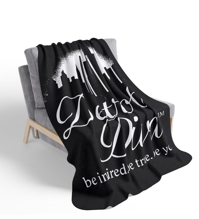 Detroit City Nights Cozy Throw