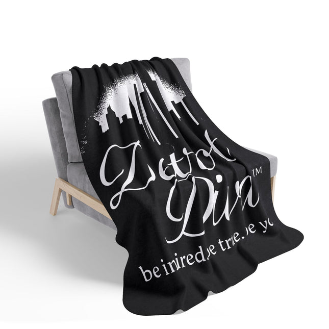 Detroit City Nights Cozy Throw