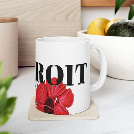 Detroit Wildflowers Coffee Cup