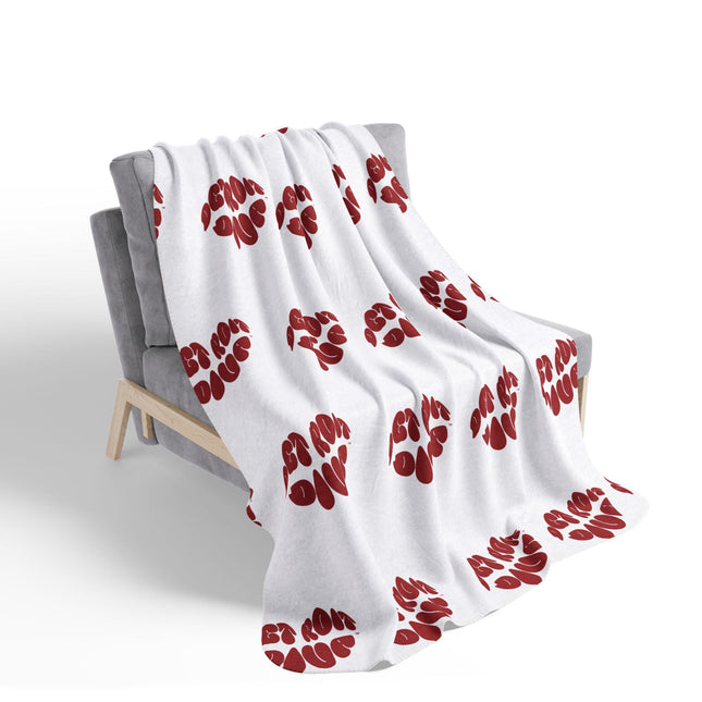 Detroit Kisses Cozy Throw